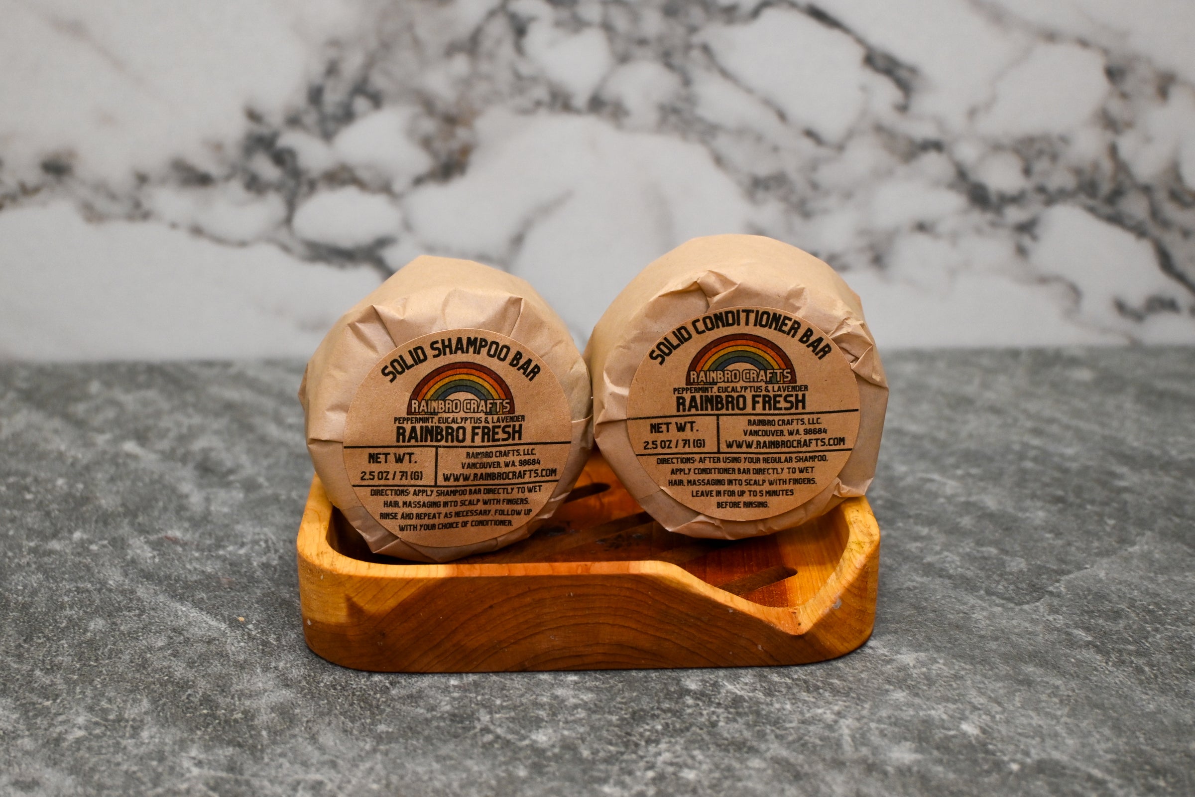 Vegan Solid Shampoo Bar | RainBro Crafts